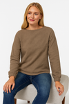 Beige Fine Knit Sweater – Classic & Timeless